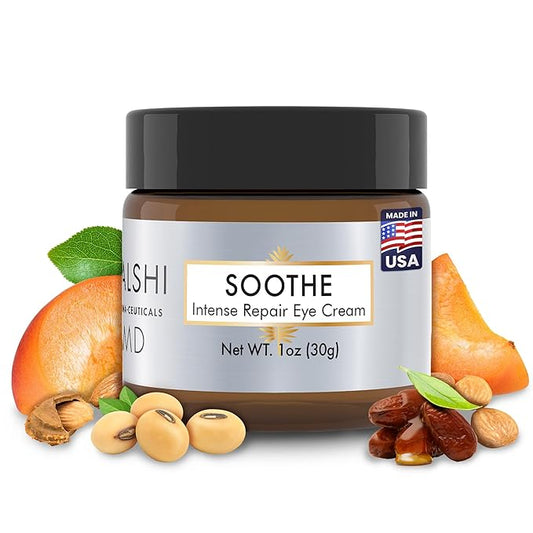 Soothe Intense Repair Eye Cream - Treatment for Dark Circles, Puffiness, and Wrinkles, Hyaluronic Acid, Caffeine, Eye Cream for Puffy Eyes, 0.5 oz/15g