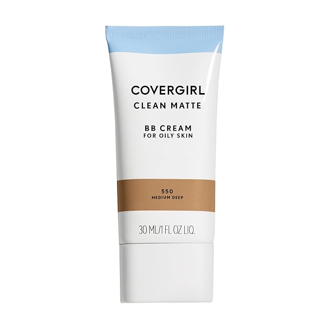 COVERGIRL - Clean Matte BB Cream, Oil-Free, Long-Lasting, 100% Cruelty-Free