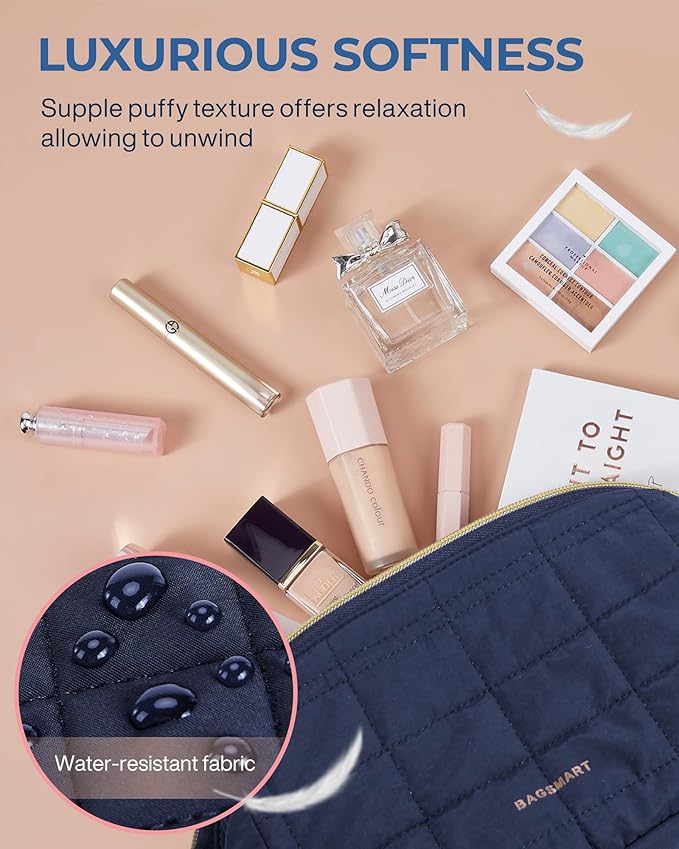 Bagsmart makeup bag travel toiletry