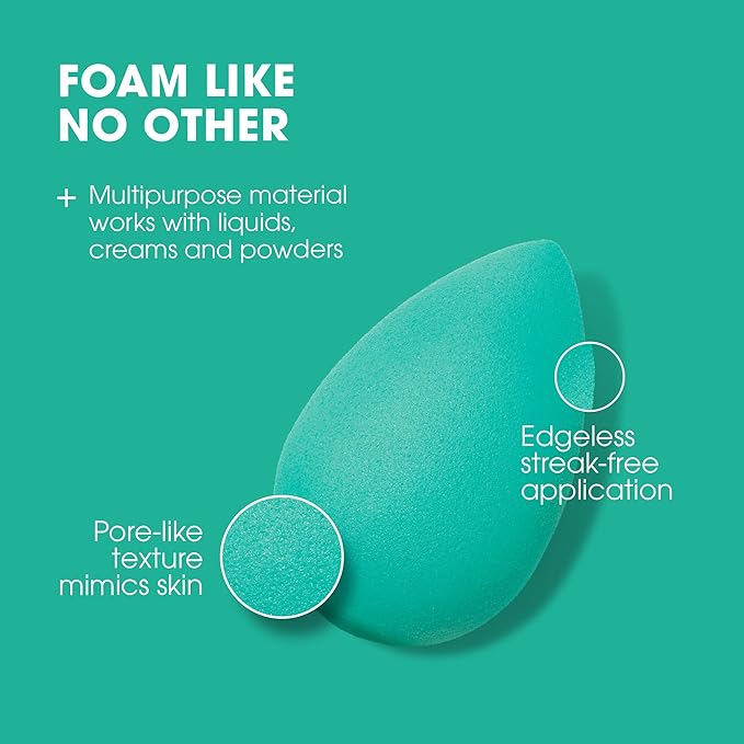Beautyblender® | Chill Blender Makeup Sponge | Blend Liquid Foundations, Powders and Creams | Streak Free Application | Vegan, Cruelty Free | Made in USA