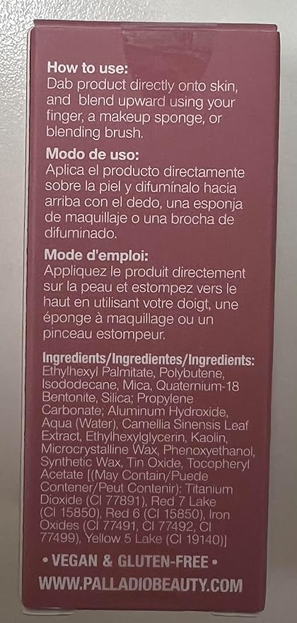 Palladio Liquid Blush for Cheeks & Lips 2-in-1 Makeup Face Blush, Weightless Cream Formula, Smudge Proof Long-Wearing Pigmented Blush, Natural Look Makeup Face Blushes, Dewy Finish, Dusty Rose