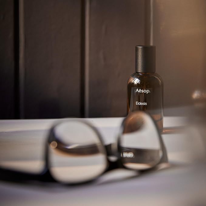 Aesop Eidesis Eau De Parfume | Woody, Spicy, and Ambery Scent with Black Pepper, Frankincense, and Sandalwood | 1.69 oz