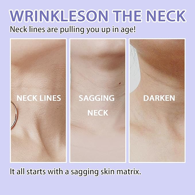 Neck Firming Cream Set,Non-greasy Tighten Lift Firming Neck Face Cream Skincare Moisturizer, 2 Pcs Deep Moisturizing Face Lotion for All Skin Type, 2 Pack