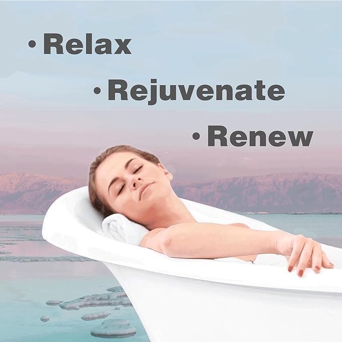 One With Nature 100% Pure Dead Sea Salt for Bath, 5lb Unscented. Dead Sea Salt is high in Essential Minerals, Such as Magnesium, Sulfur, Zinc, Potassium. Exfoliates, Nourishes Skin, Helps Restore pH