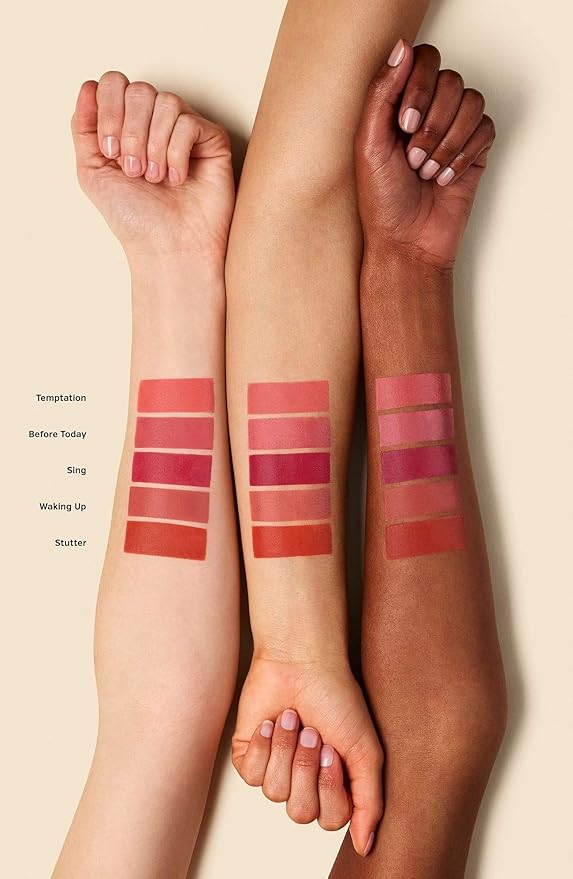 ILIA - Color Haze Multi-Use Matte Pigment | Cream Blush + Lip Color In One | Nourishing, Fuss-Free Application | Non-Toxic, Vegan, Cruelty-Free, Silicone-Free (Stutter, 0.23 fl oz | 7 ml)