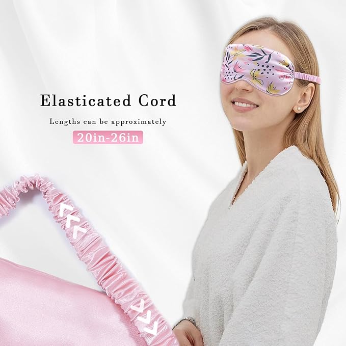 Cooling eye mask silky satin
