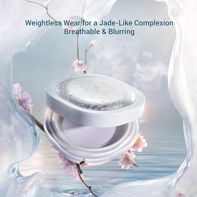FLORASIS Breathable Loose Setting Powder, Flawless Jade Lightweight