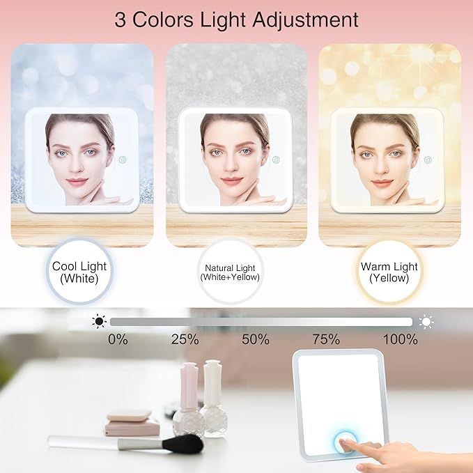 Relavel travel makeup bag with