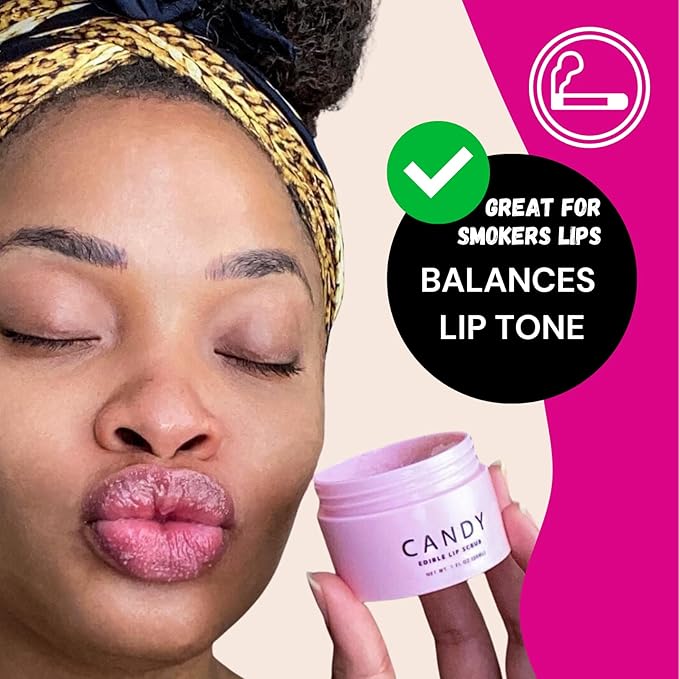 Minimo Candy Lip Exfoliator Scrub & Grape