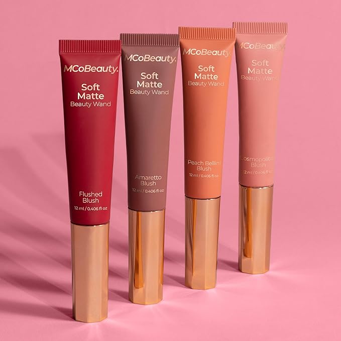 MCoBeauty Soft Matte Beauty Wand, Peach Bellini Blush,