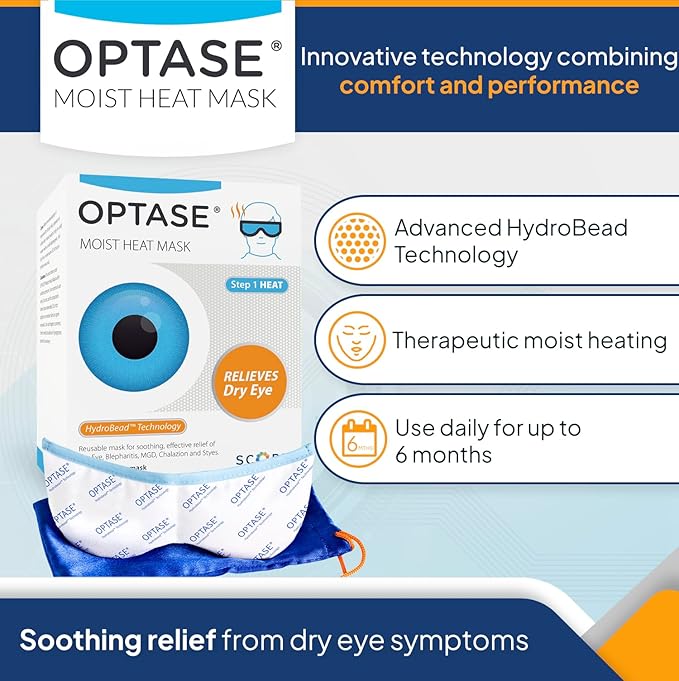Optase moist heat eye mask