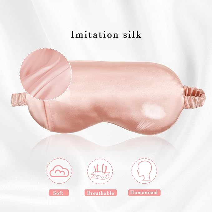 Warm cold eye mask silky