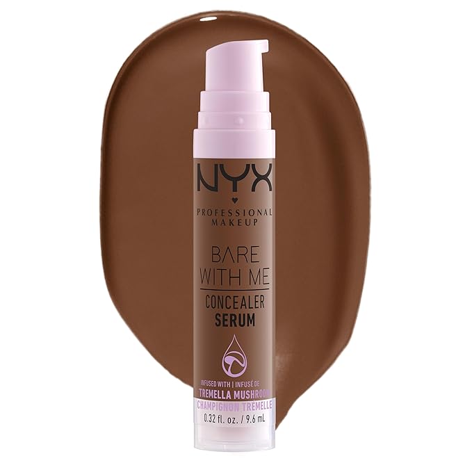 NYX PROFESSIONAL MAKEUP Bare With Me Concealer Serum, Up To 24Hr Hydration - Rich