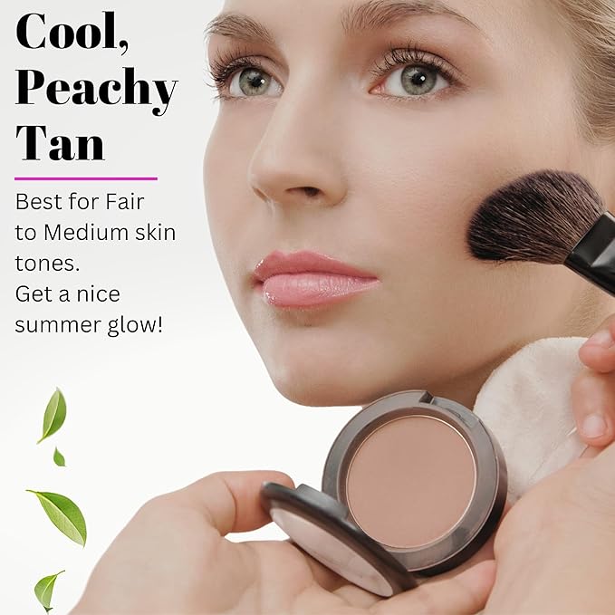 Better'n Ur Cheeks (FLUSH) MINERAL BLUSH | Made in USA | Pressed Powder | Organic | Cruelty Free | Talc Free | Paraben Free | Long Lasting