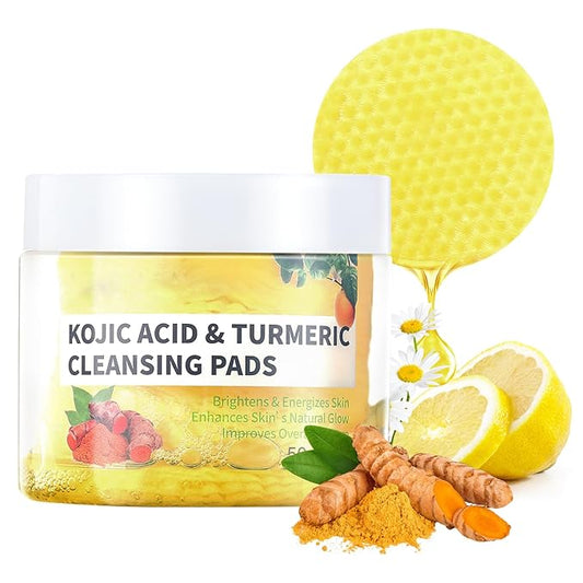Turmeric kojic acid cleansing pads