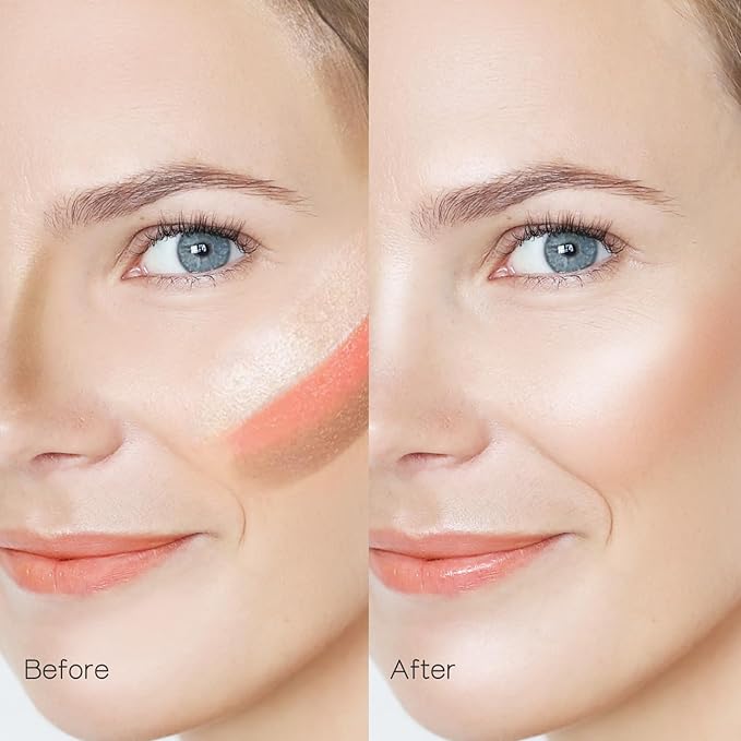 Trio Contour Sticks Set, Highlighter Stick & Bronzer Stick & Blush Stick for Cheek+Lip,Highlight and Contour to Create a Natural Dewy Makeup Look for Fair | Set of 45g/1.6fl.oz