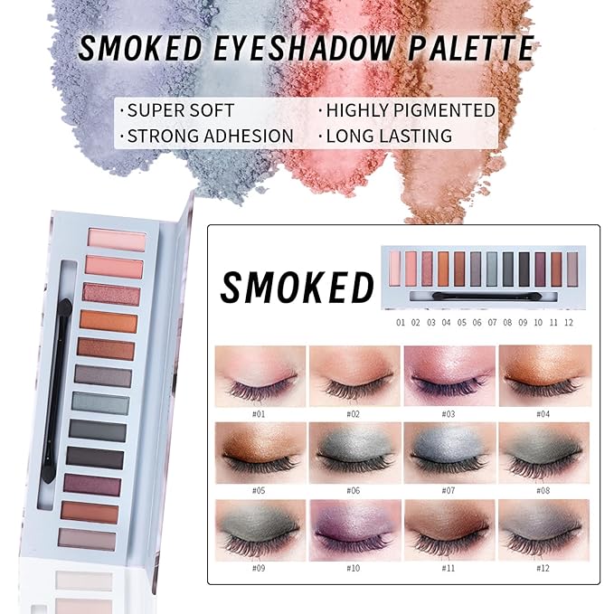 Makeup Set for Women Full Kit, Multipurpose Women’s Makeup Sets, Includes Eyeshadow Palette, Foundation Face Primer, Liquid Lipstick, Eyebrow Pencil Eyeliner Mascara, Makeup Brush