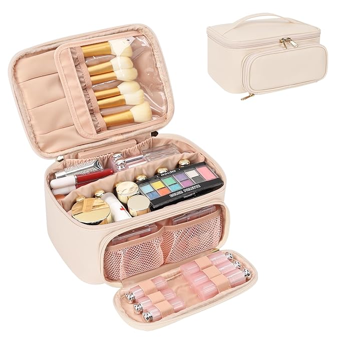 Ocheal makeup bag, multifunctional make