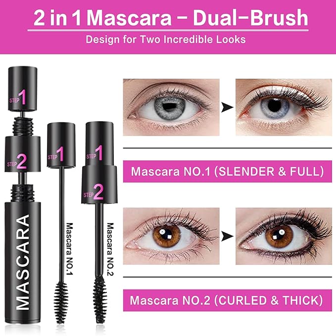 UCANBE All in One Makeup Full Kit for Women, Naked Nude Eyeshadow Palette, Matte Liquid Lipstick, Lipliner, Eyeliner, Mascara, Eyebrow Pencil, Makeup Brush & Sponge, Make Up Gift Set