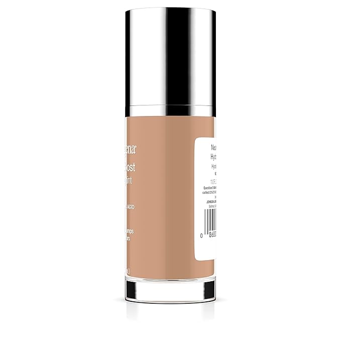 Neutrogena Hydro Boost Hydrating Tint with Hyaluronic Acid, Lightweight Water Gel Formula, Moisturizing, Oil-Free & Non-Comedogenic Liquid Foundation Makeup, 40 Nude Color, 1.0 fl. oz (Pack of 2)