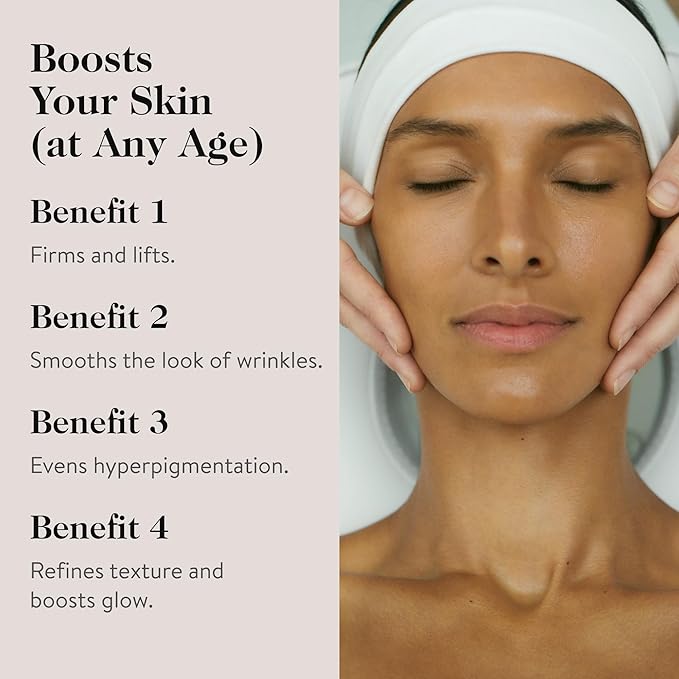 goop Beauty Peptide Serum |Reduces Fine Lines, Wrinkles, & Dark Spots | Peptides, Ceramides, & Niacinamide | Anti Aging Treatment to Improve Firmness & Elasticity | 1 fl oz