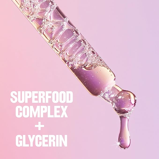 Revlon Illuminance Gel Serum Blush, Visibly Plump Cheeks, Dewy Finish and Hydrates All Day, 140 Brilliant Berry, 0.37 fl oz.