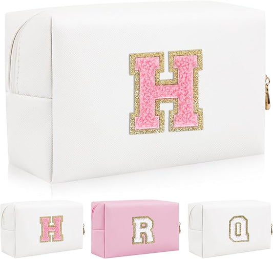 Personalized initial letter patch makeup