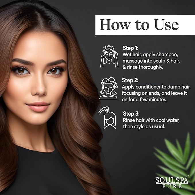 Biotin Shampoo and Conditioner Set with Keratin - Sulfate-Free Advanced Anti-Thinning, Hair Growth Shampoo and Conditioner Combo Repair Formula - with DHT Blockers, for Men & Women - 16 fl oz each