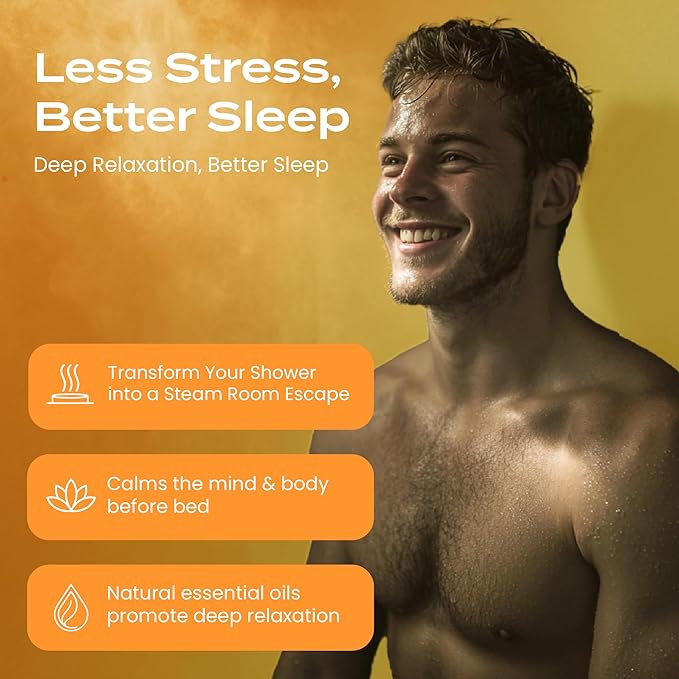 Body Restore Shower Steamers Aromatherapy 15 Pack - Boo Basket Stuffers for Women, Christmas Stocking Stuffers, Birthday Gifts, White Elephant, Relaxation, Self Care - Citrus