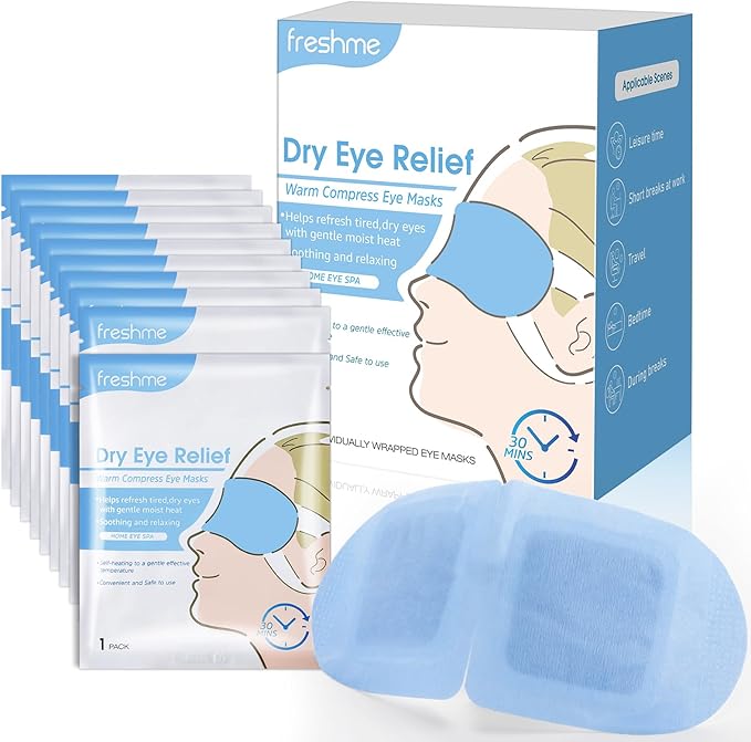 Freshme warm compress eye mask