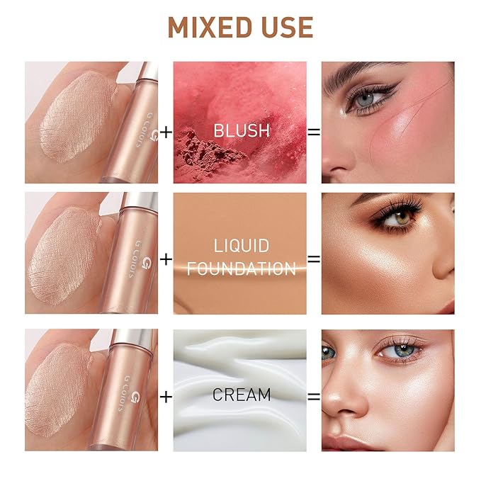 Liquid Contour Stick, Soft Cream Contour Makeup, Liquid Makeup (3#)