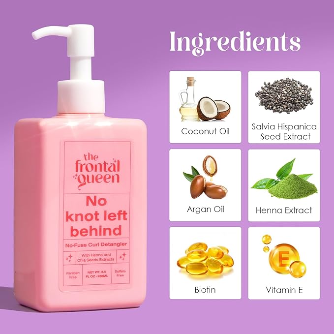 Curl Detangler, Moisturizing Curl Softener