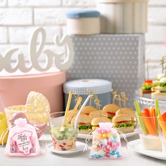 Demissle 50 Pcs Baby Shower Lip Souvenirs(Elephant)