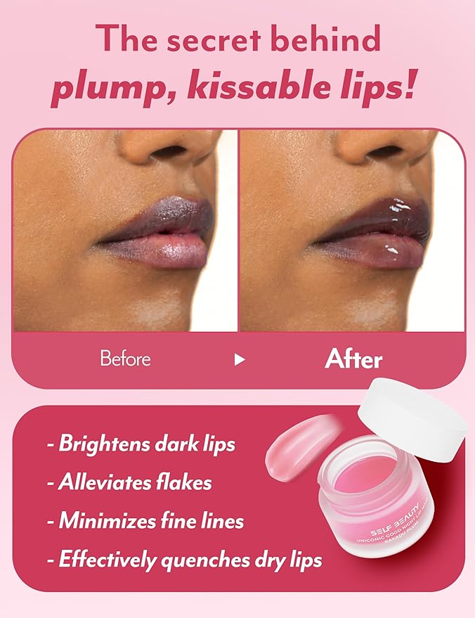 SelfBeauty Lip Mask - Kakadu Plum, 0.51fl.oz