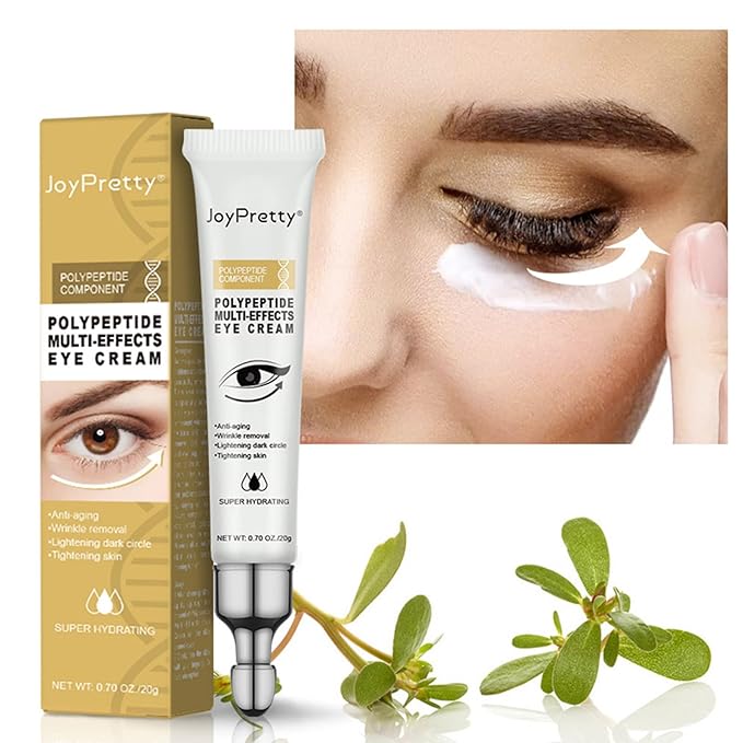Polypeptide Eye Cream for Dark Circles,Bags Under and Puffiness,Polypeptide Eye Cream Anti Aging Firming Eye Cream,Wrinkie Removal Dark Circles Remove Eye Bags Nourishing Eye Serum Skin Care