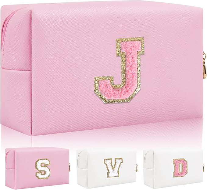 Personalized initial letter patch makeup