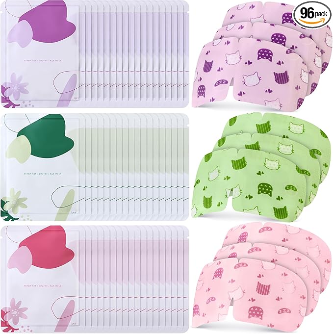 96 pack steam eye mask