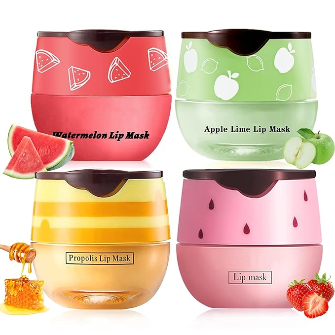 4 PCS Bee Lip Balm Honey