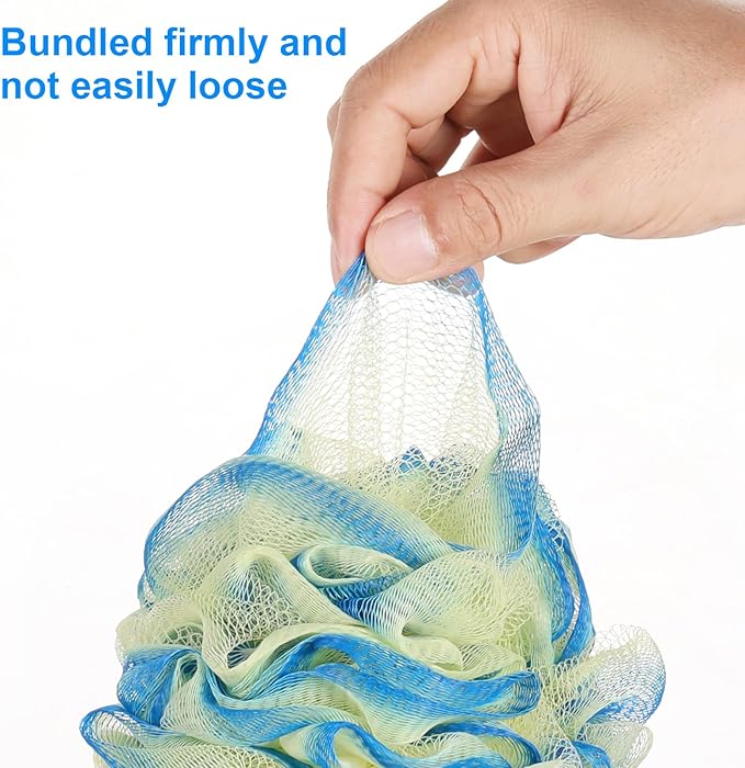 Pack of 4 loofah sponge