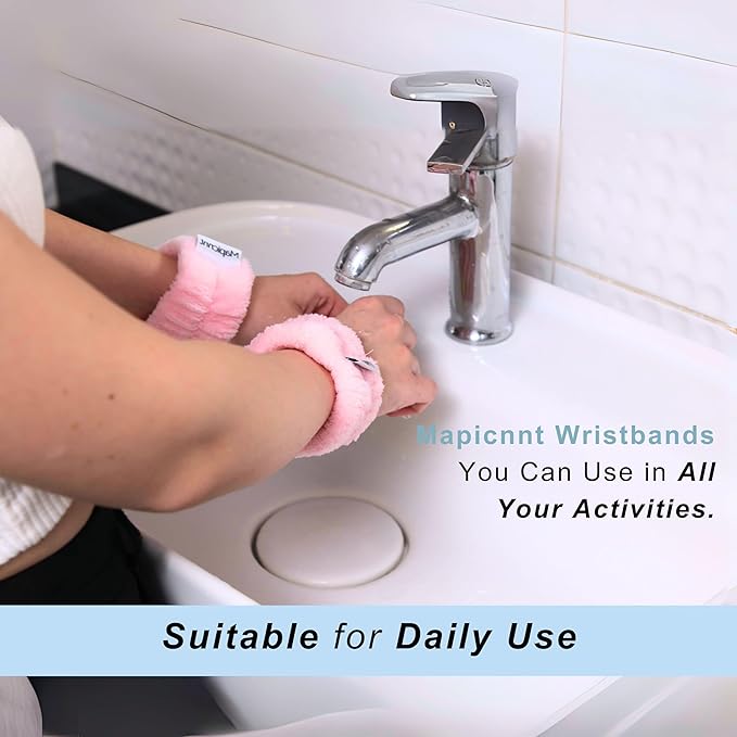 Wrist towels for washing face,