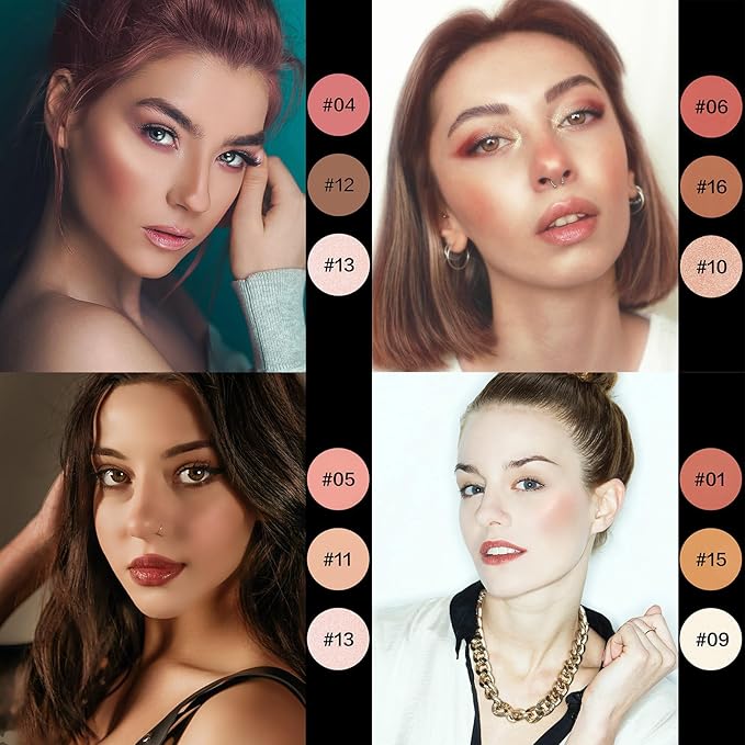 16 Colors Contour Palette Make up - Blush