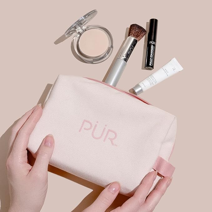 PÜR Beauty Multitasking Essentials Best Sellers Kit, Everyday Look Deluxe Kit, Condition & Moisturize Skin, Cruelty Free, Deep