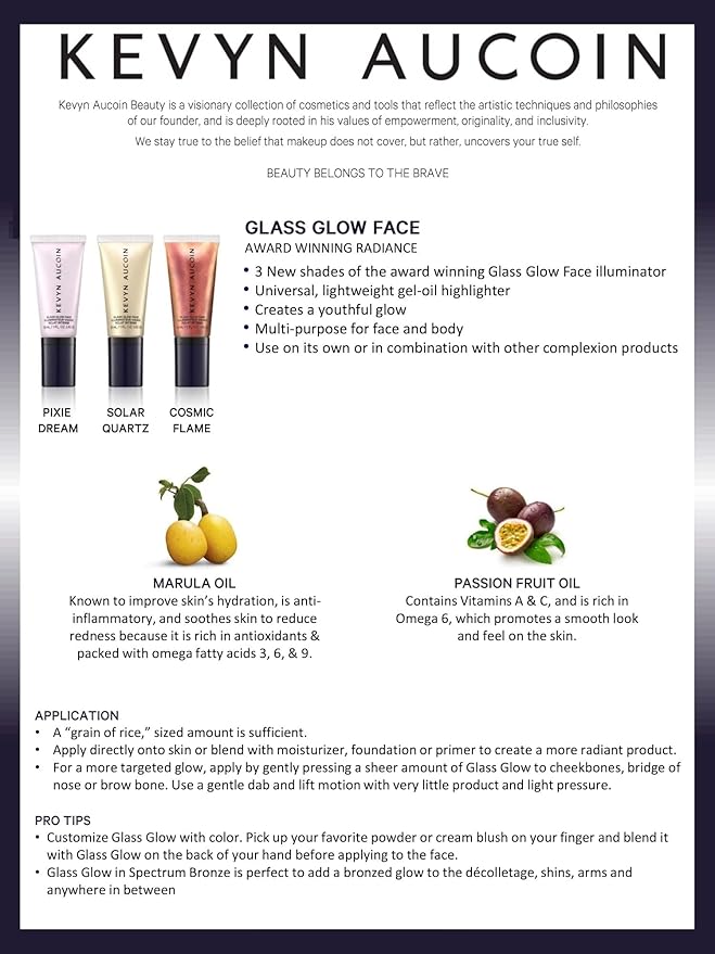 Kevyn Aucoin Glass Glow Face, Cosmic Flame: Multi-purpose go to.