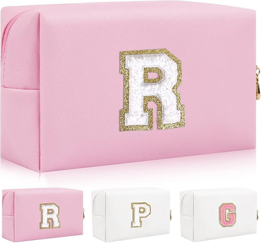 Personalized initial letter patch makeup