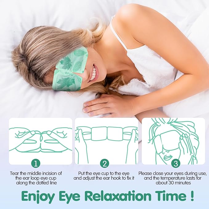 60 pcs disposable steam eye