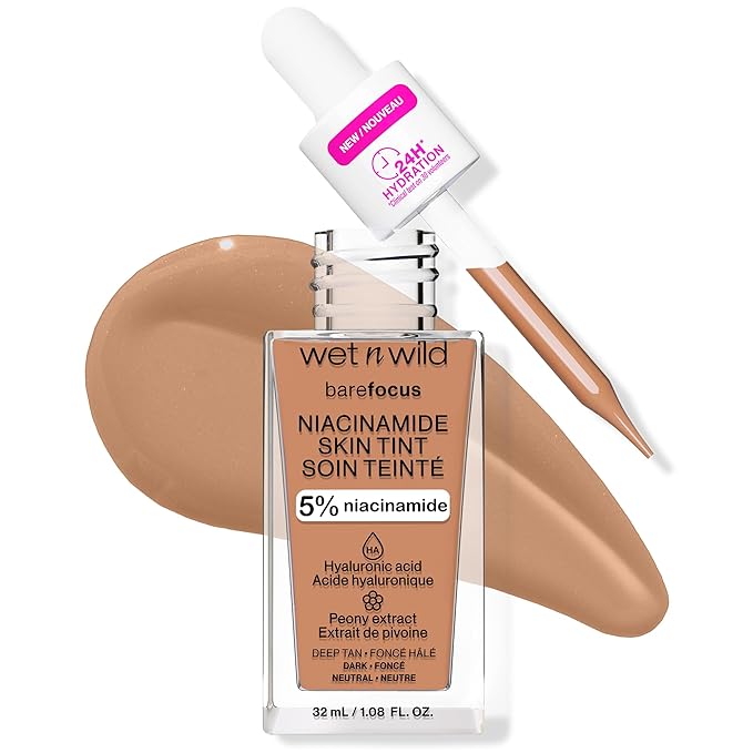 wet n wild Bare Focus Skin Tint, 5% Deep Tan