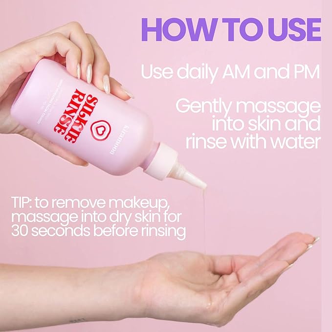 Face wash silkie rinse hydrating