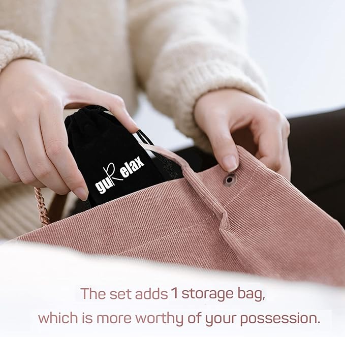 Facial Hair Removal for Women, Gurelax Facial Hair Remover, Hair Removal Device for Peach Fuzz, Chin, Upper Lip, with Flannel Bag