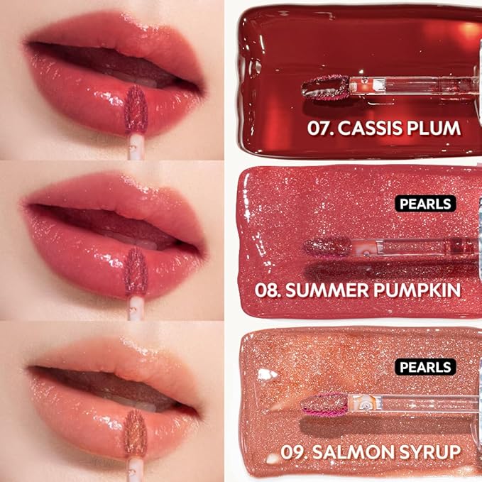 TIRTIR Waterism Tinted Lip Gloss #02 Merry Coral, 0.14 Fl Oz – Kiss Ready Lipgloss, 12H Long Lasting Non Sticky Natural Tinted Glow Korean Multiuse Cheek and Lip Tint for Women gift