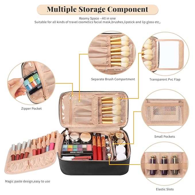 Ocheal makeup bag, travel makeup